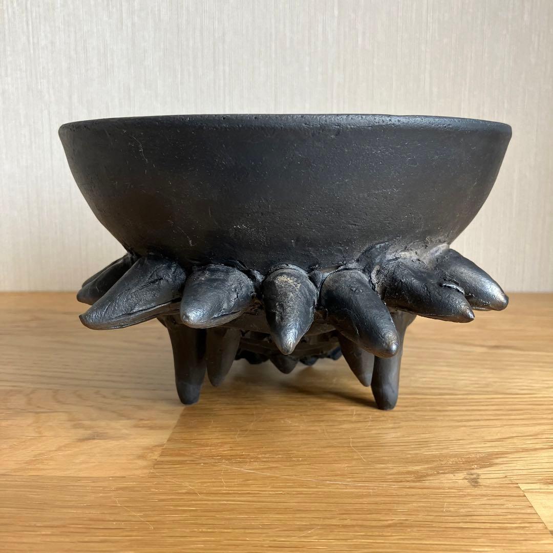 鬼面　茶碗？　丼？　鬼瓦風