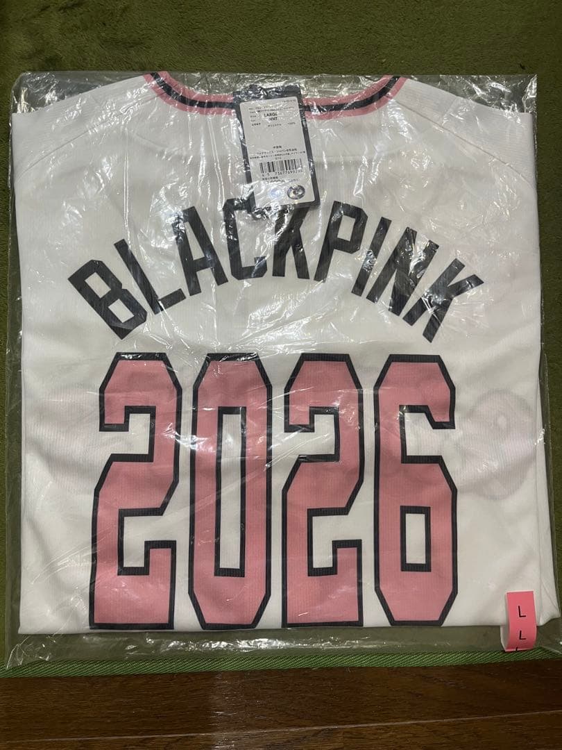 BLACKPINK 巨人2026 ユニフォームLサイズ ホワイト