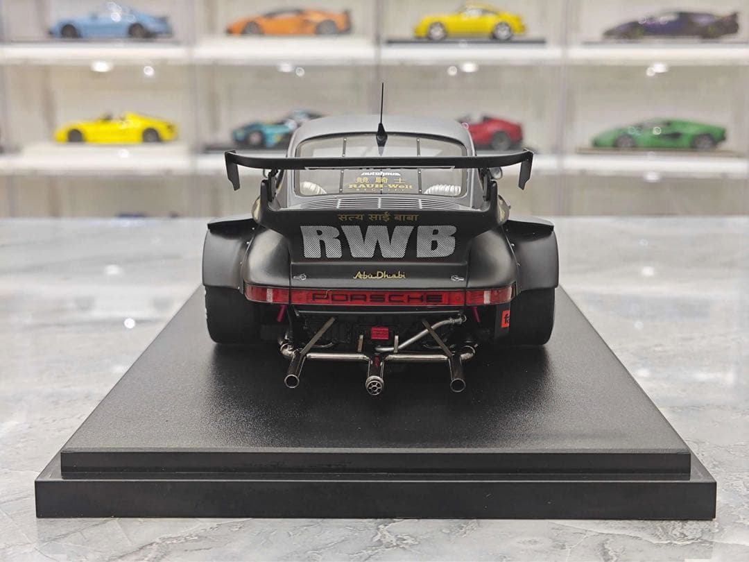 ハ*ル様 GT Spirit 1/18 ポルシェ 964 RWB ミニカー マッ