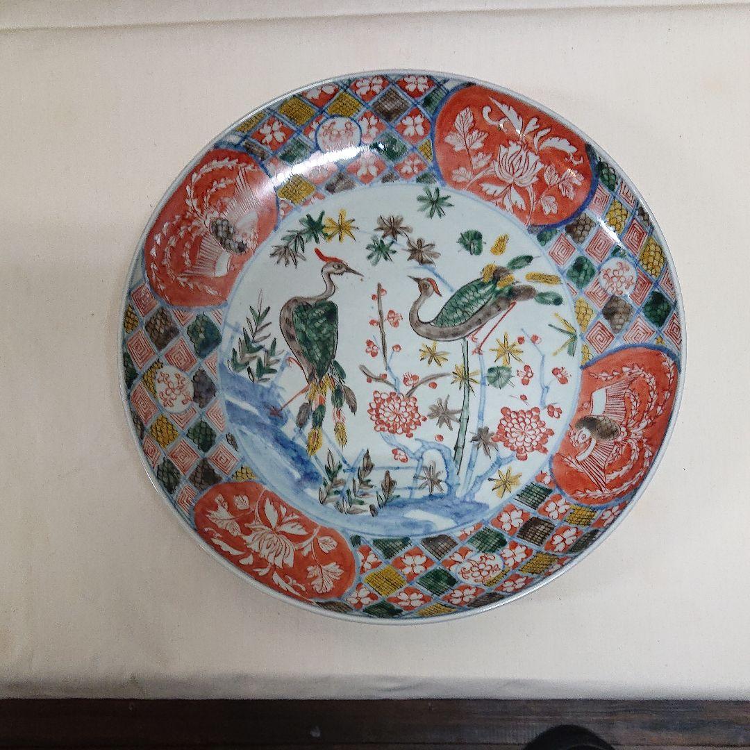 花鳥文  皿