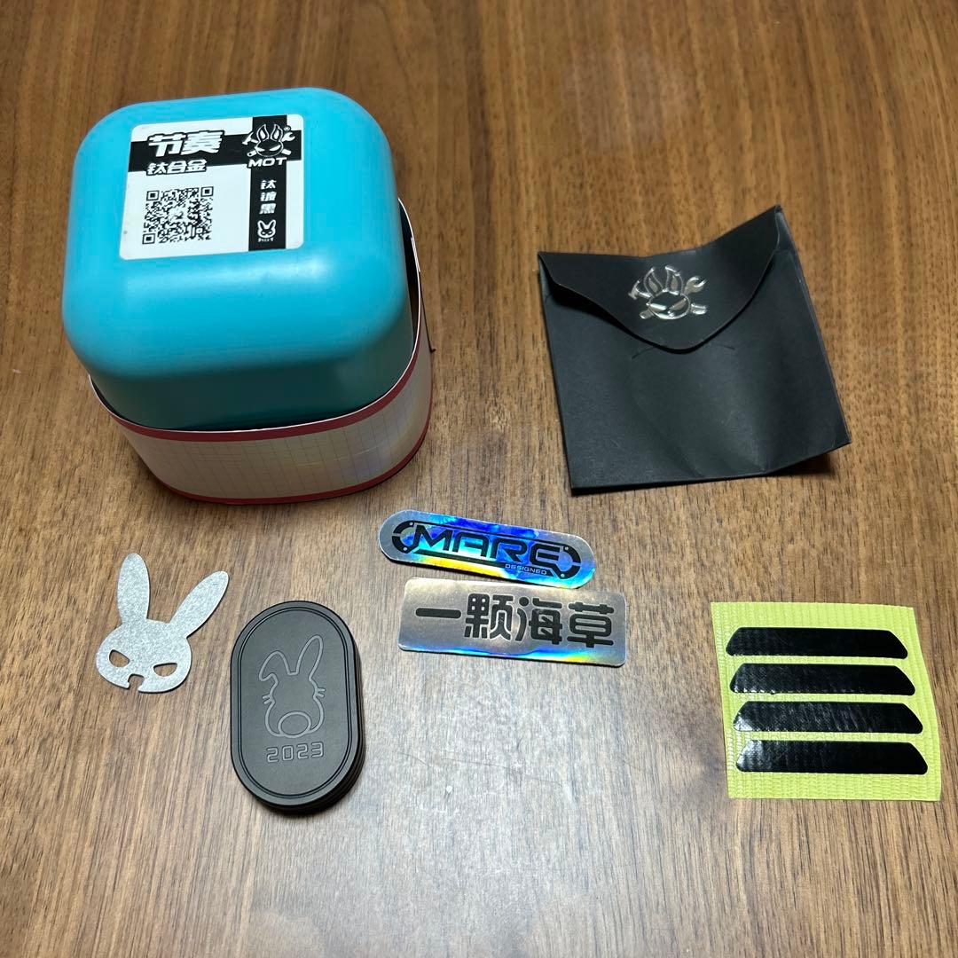 MOT Rabbit Rhythm Slider チタン製　フィジェットトイ