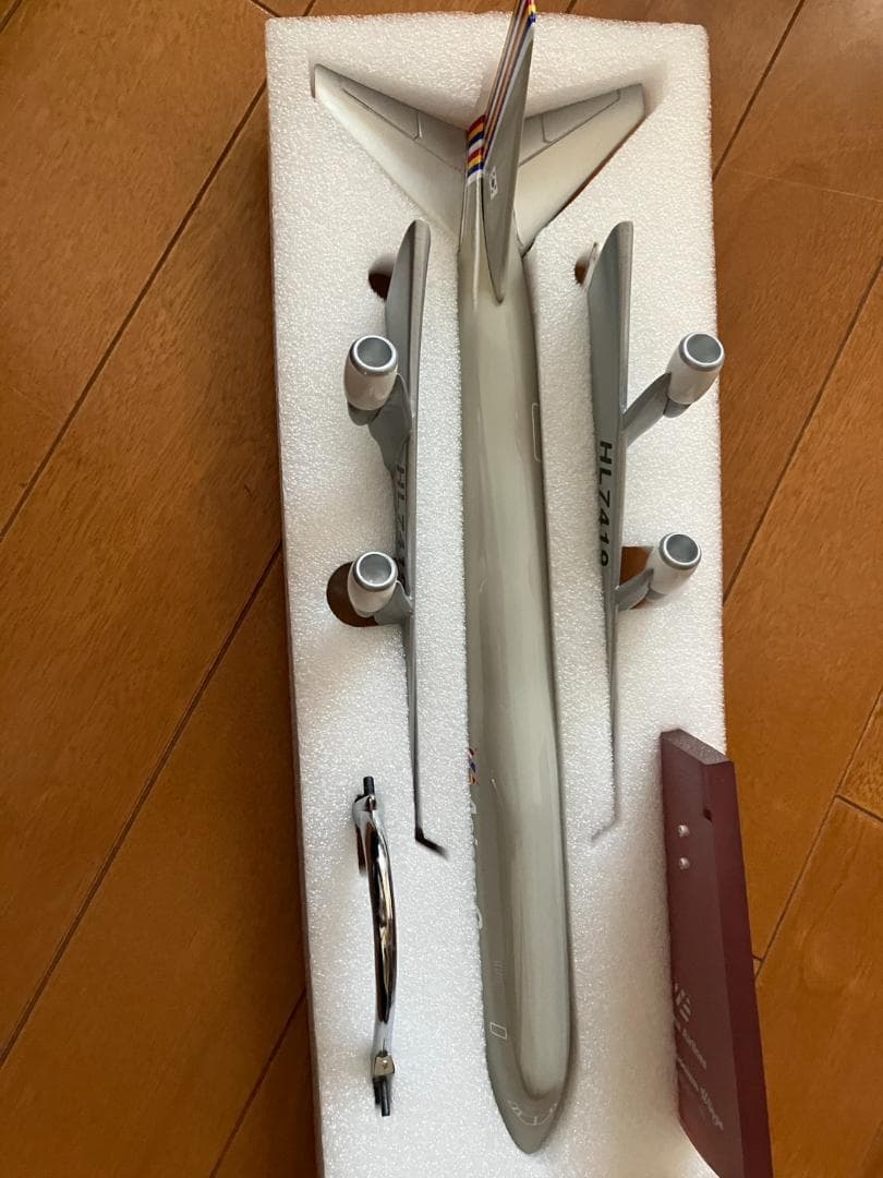 アシアナ航空　B747-400　1/200　旅客機模型　　C