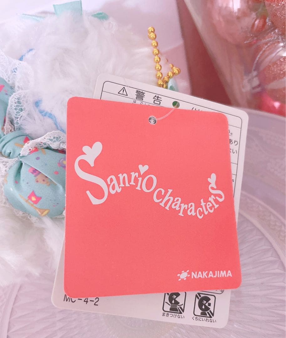 激レア♡希少♡サンリオ♡シナモロール♡ミント♡マスコットホルダー♡LIZLISA