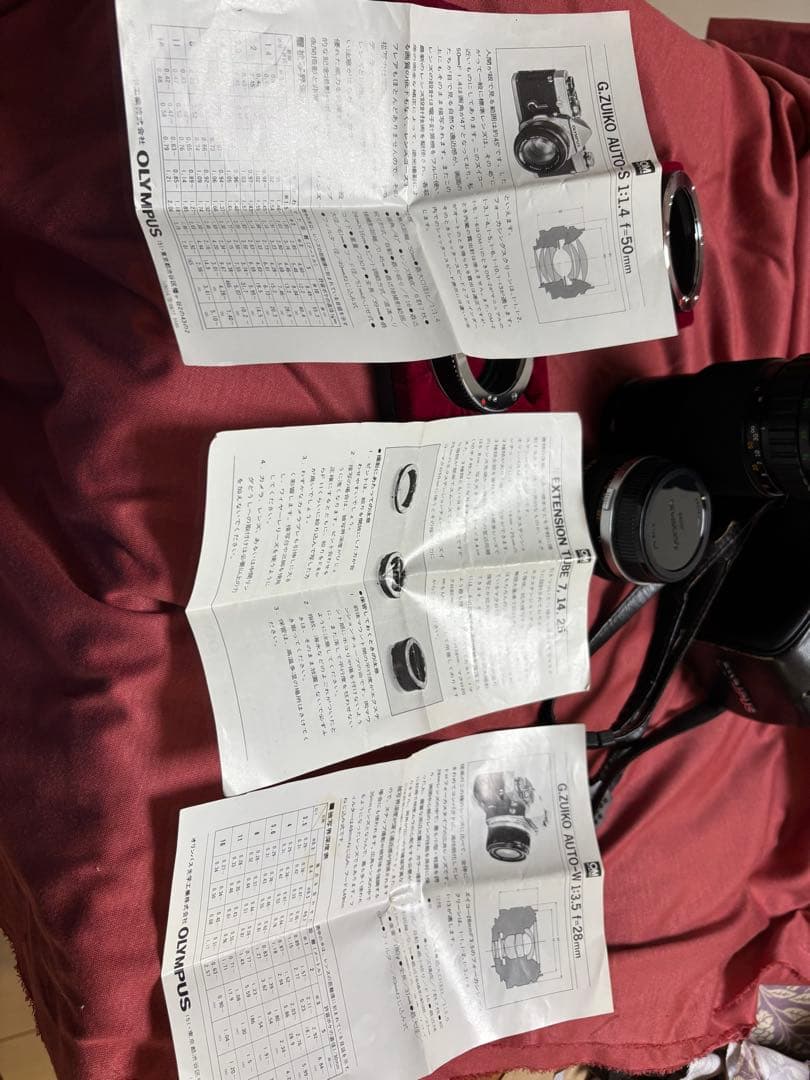 OLYMPUS OM-2 レンズ付き！ オリンパス レンズ類と付属品　説明書