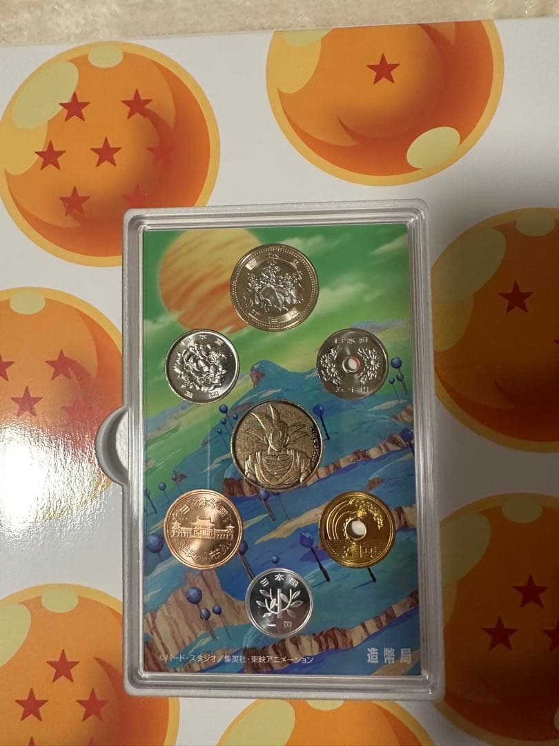 ドラゴンボール40周年記念　貨幣セット