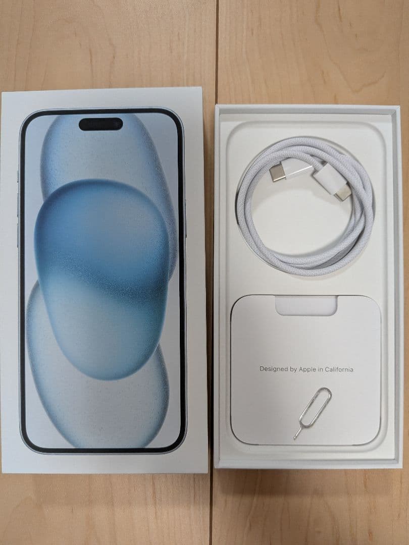 iPhone 15 Plus 128GB ブルー　SIMフリーモデル　本体