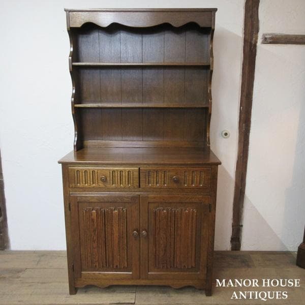 イギリス アンティーク 家具 ドレッサー カップボード キャビネット 6053e