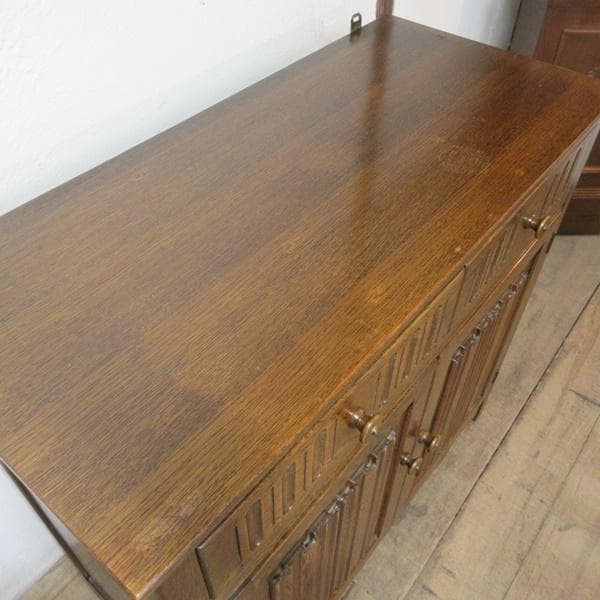 イギリス アンティーク 家具 ドレッサー カップボード キャビネット 6053e