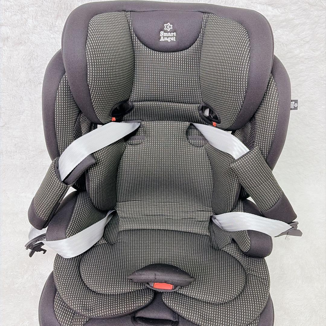 スマートエンジェル ジュニアシート イージスジュニア ブラック 西松屋限定モデル