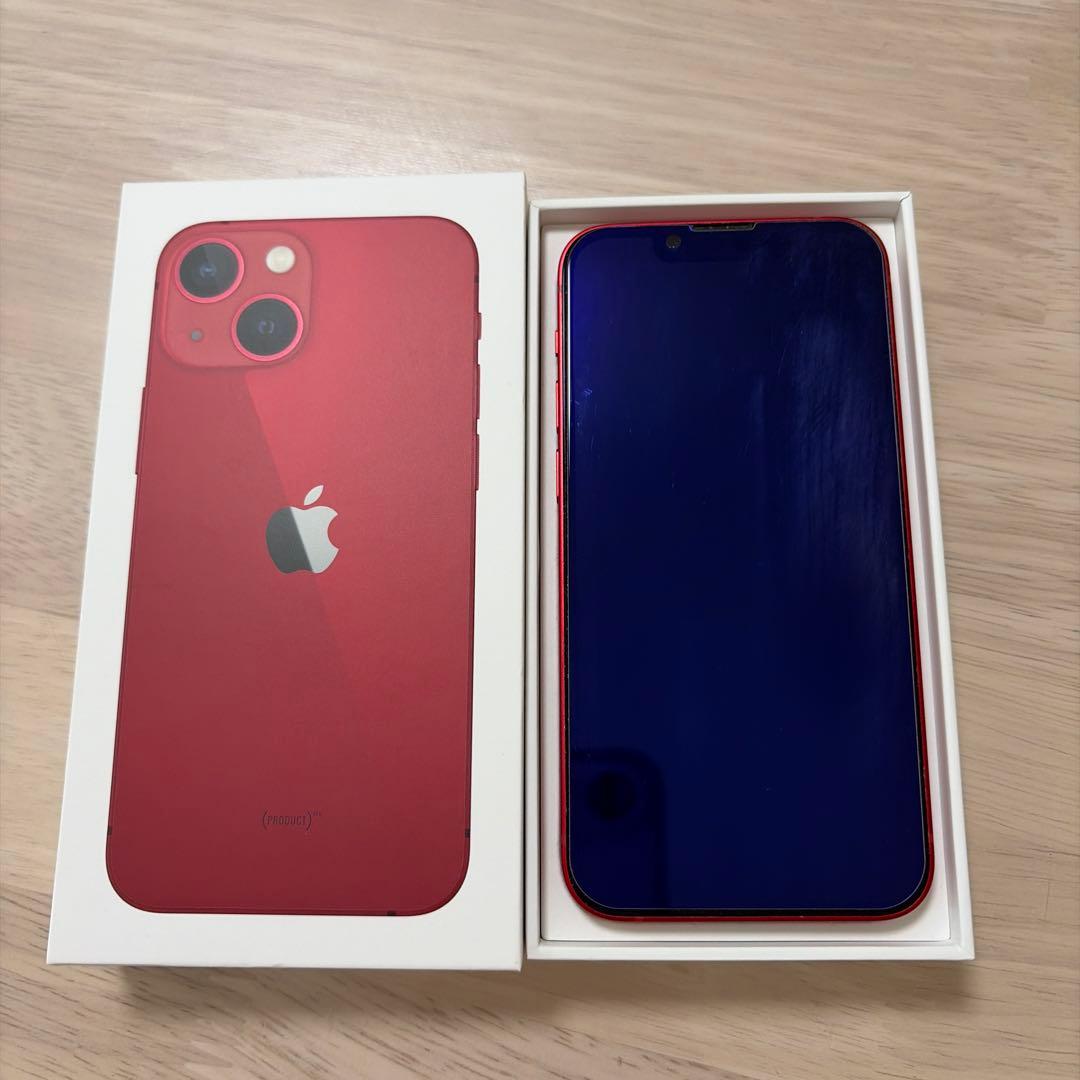 Apple iPhone 13 mini (PRODUCT RED) 本体