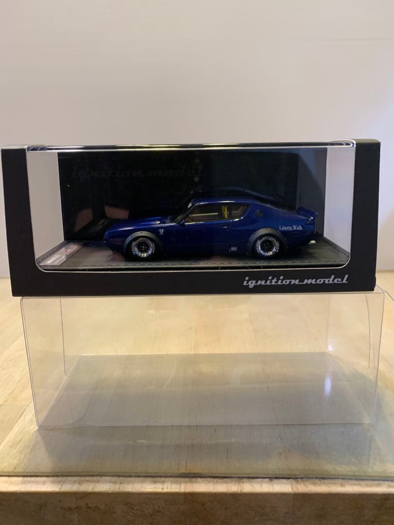 イグニッションモデル　1/43 LBWK ケンメリ ブルーメタリック