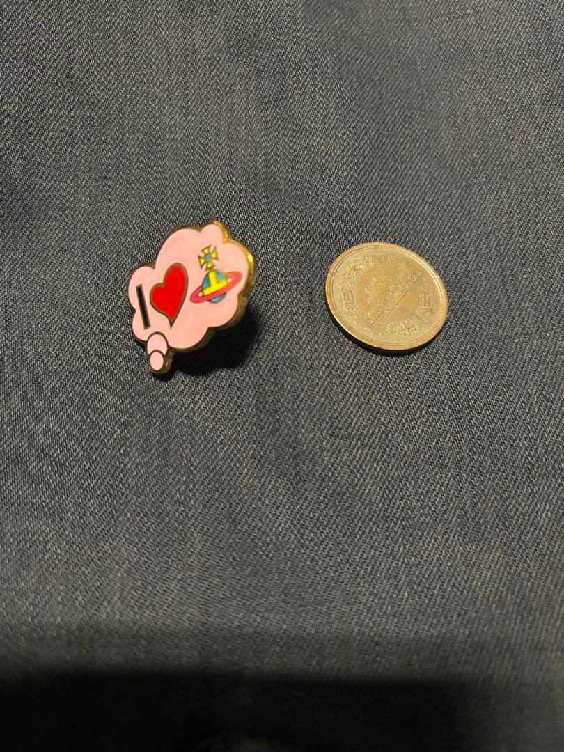 I ❤️ ピンバッジ カラフルvivienne westwood