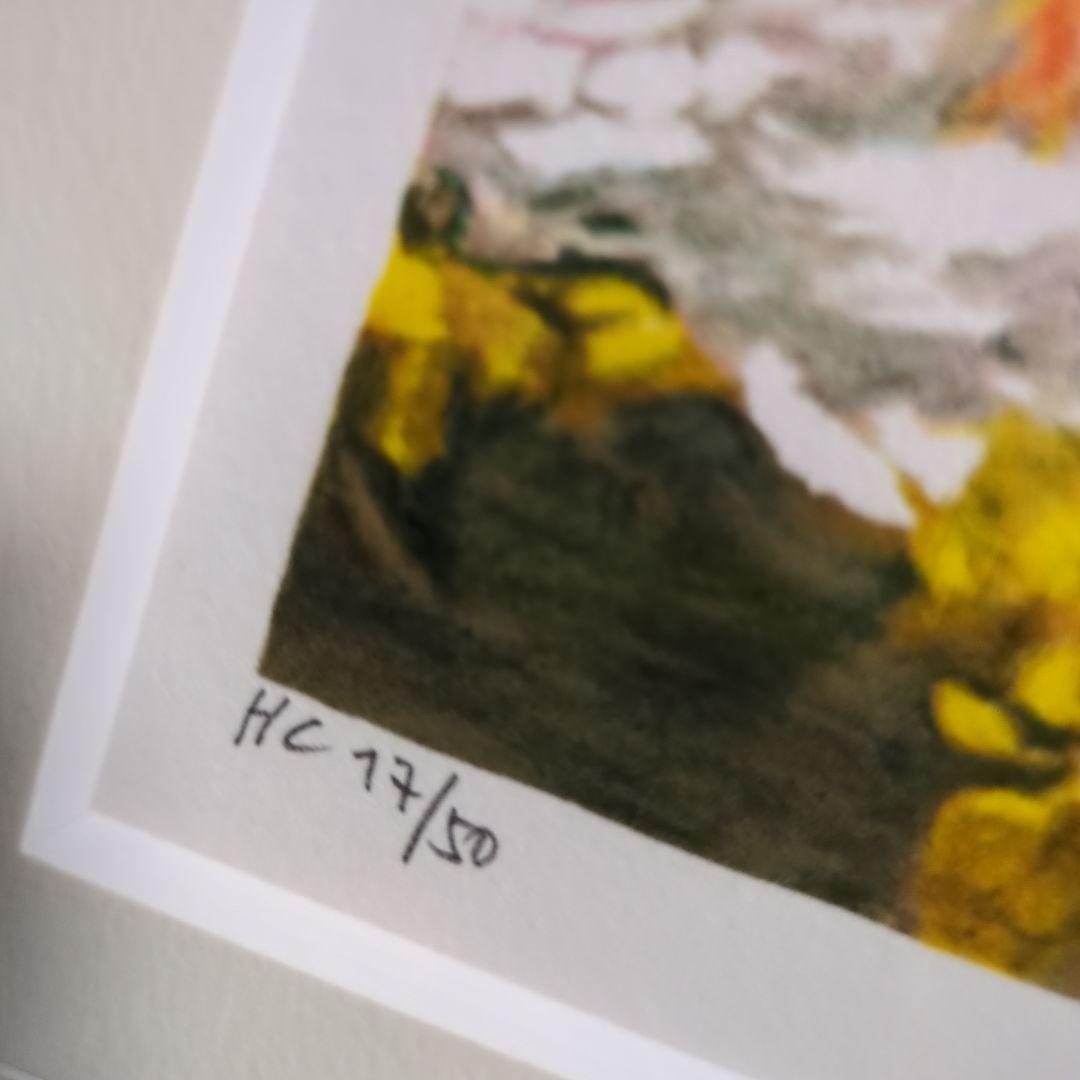 ルノワール　印象派 　　　春の花 　Renoir　額装 非売品ＨＣ １７／５０