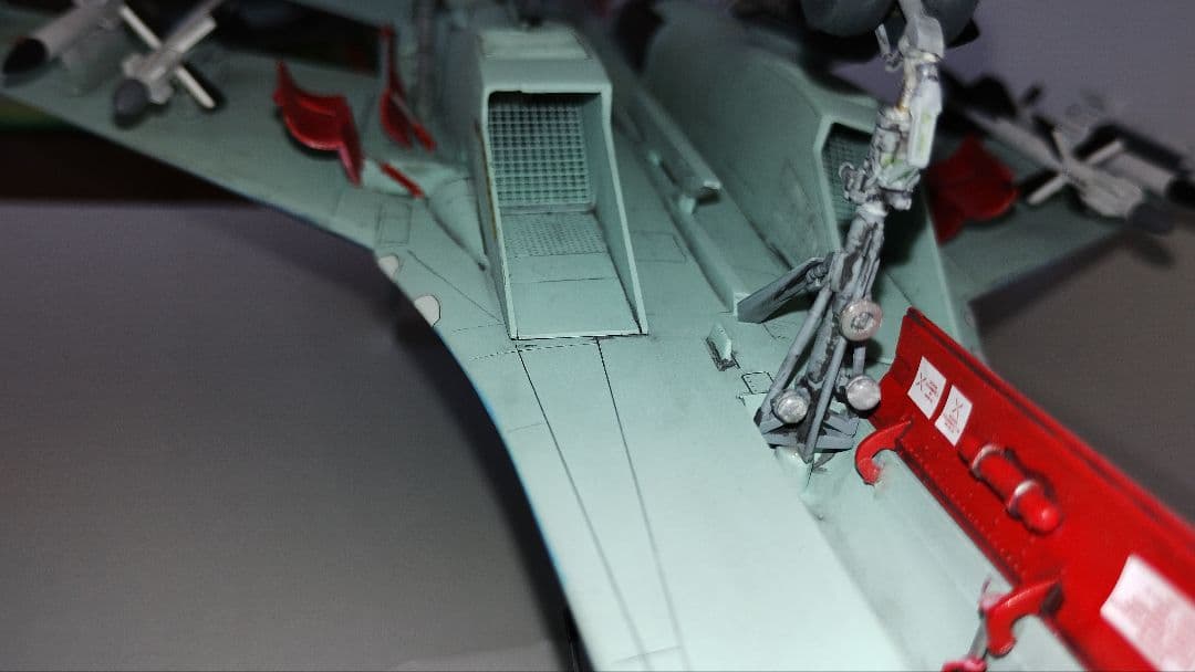 プラモデル完成機　1/48　Su-30MK フランカー