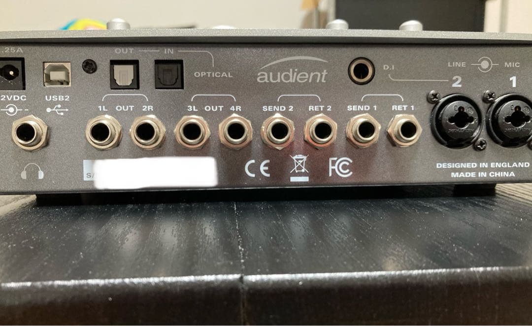 Audient iD22 windows11対応　オーディオインターフェイス