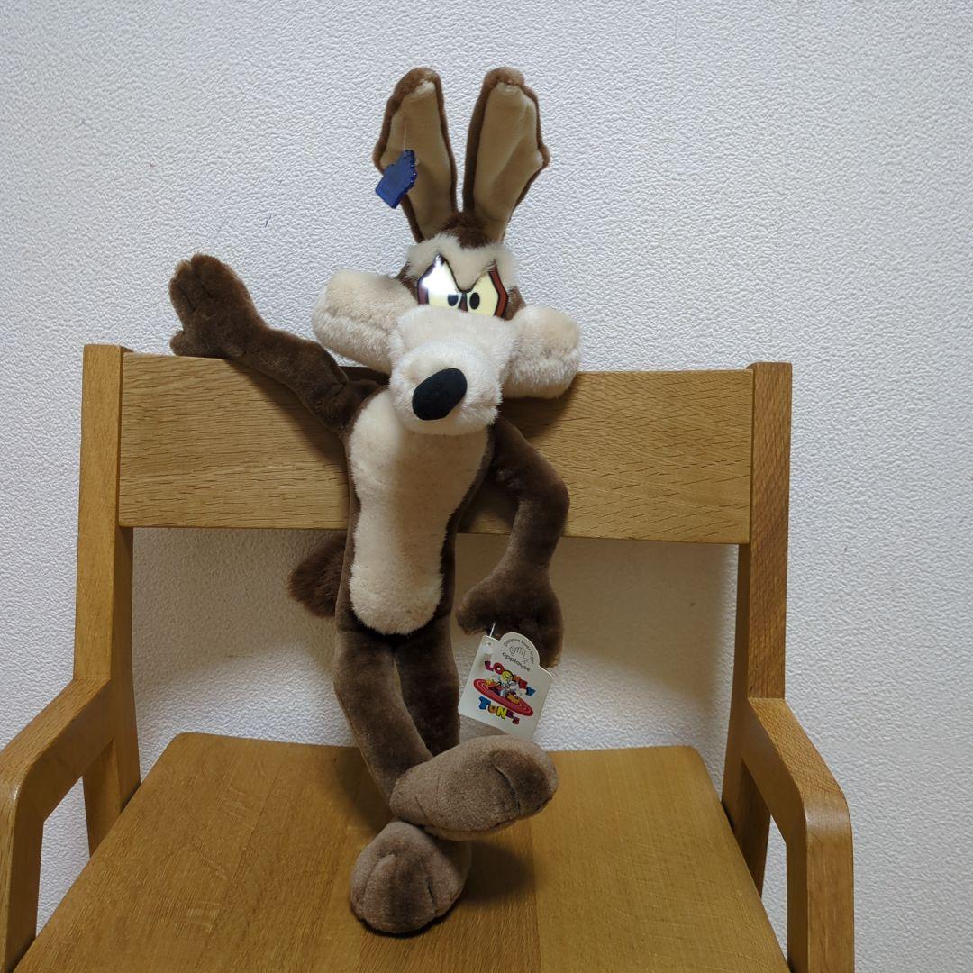 ワイリー・コヨーテ ぬいぐるみ ビンテージ90sタグ付き