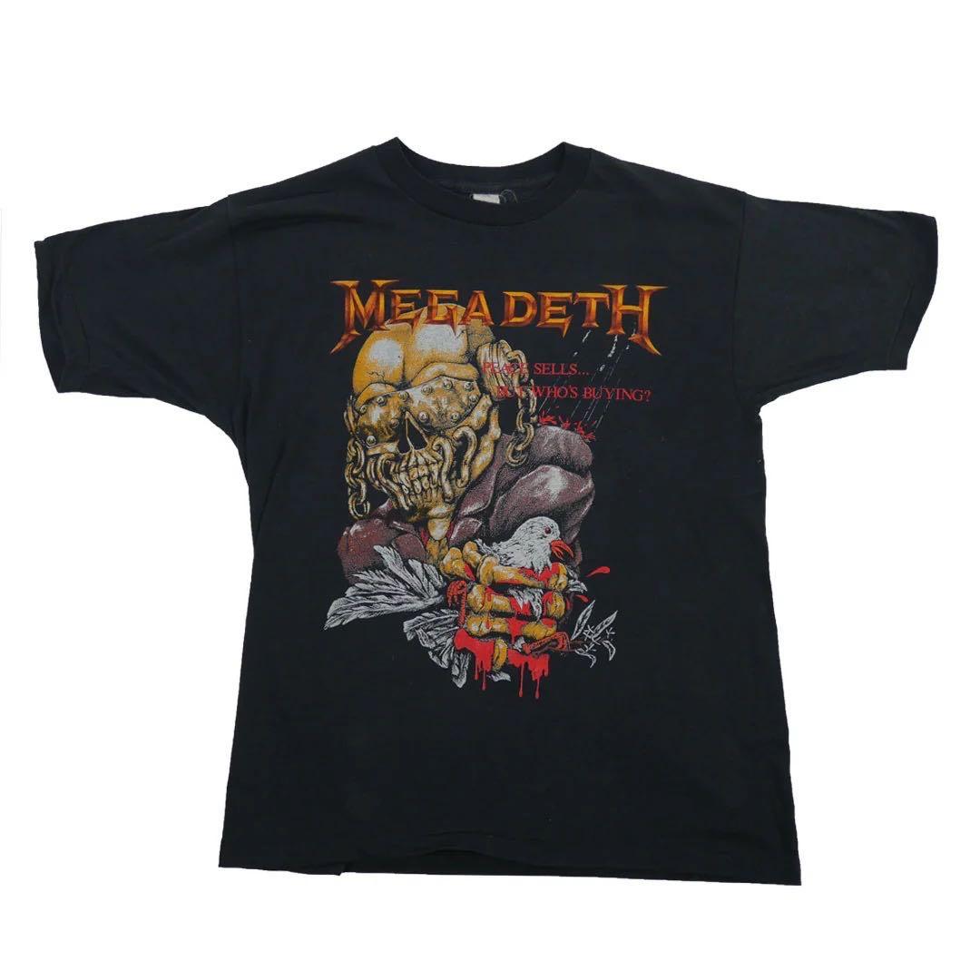 ミュージシャン Mega Death Wake-Up Dead Tour 1987s Tee