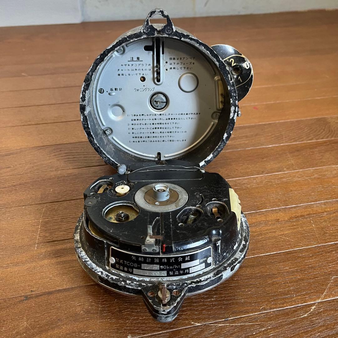 【アンティーク】ジャンク品 鉄道部品 スピードメーター 速度計 TCO8-7/F