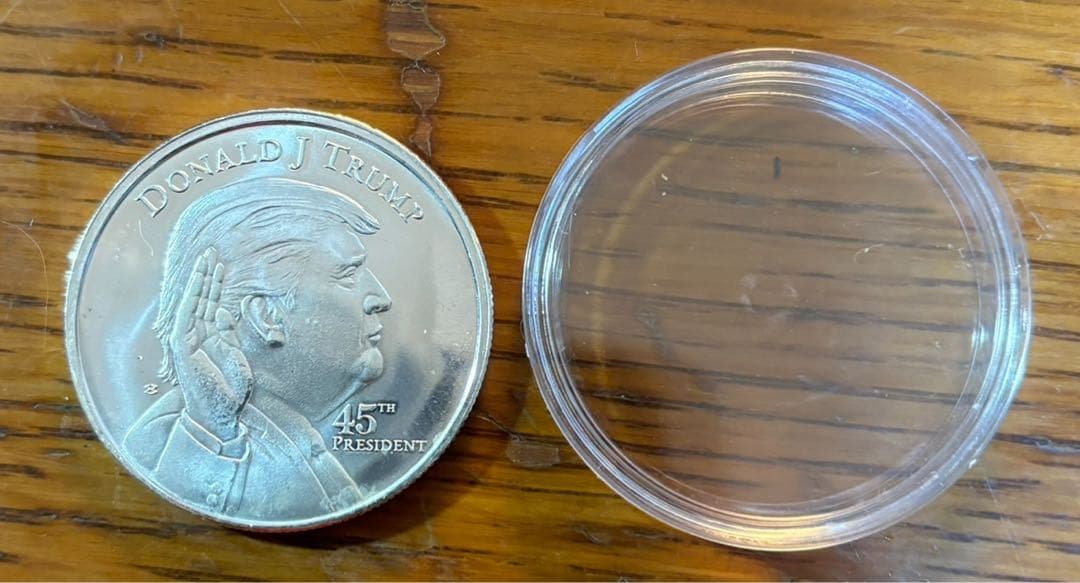 ☆トランプ・ホワイトハウスコレクション記念純銀製☆品質保証書付き