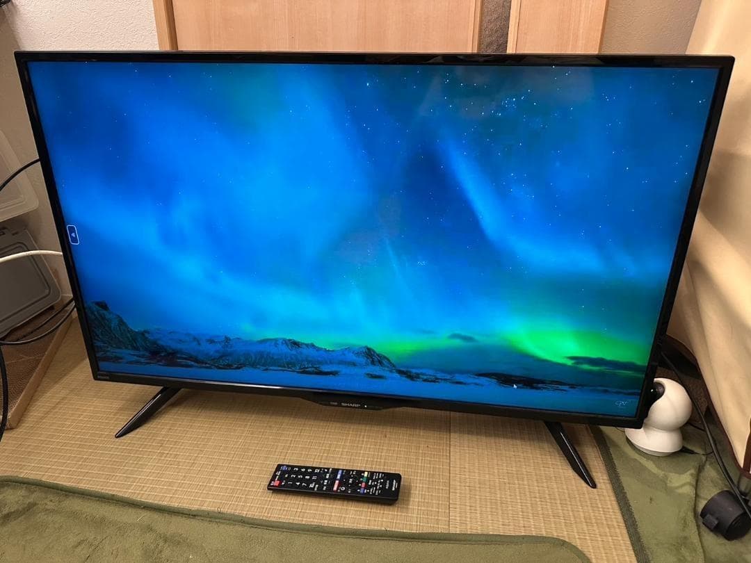 SHARP 40型 4K テレビ 4T-C40AH2 19年製綺麗！ シャープ