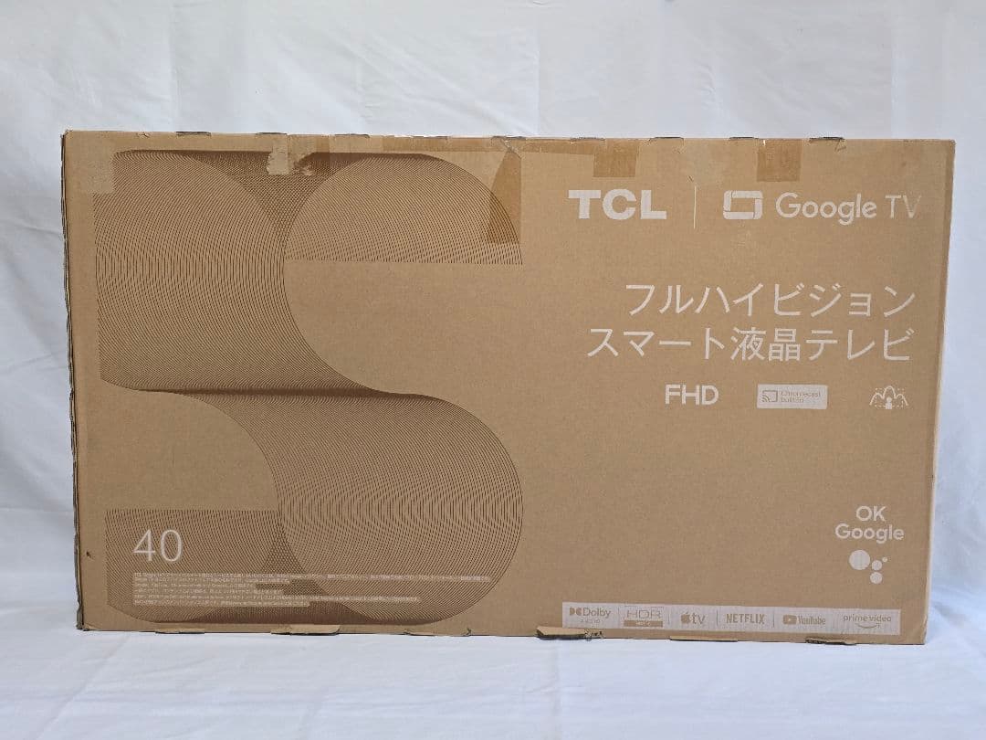 TLC 液晶テレビ　40S5401 40インチ GoogleTV 2024年製