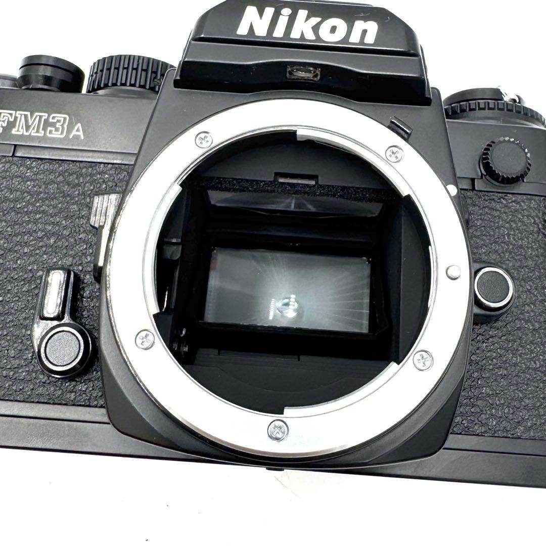 未使用級 極美品 Nikon FM3A ブラック フィルムカメラ 一眼レフ
