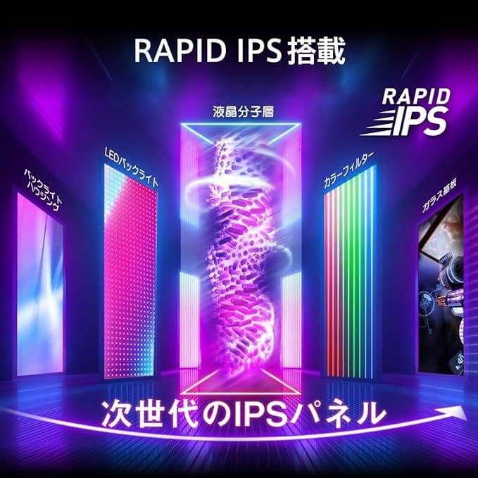 MSI 27インチ WQHD ゲーミングモニター 180hz