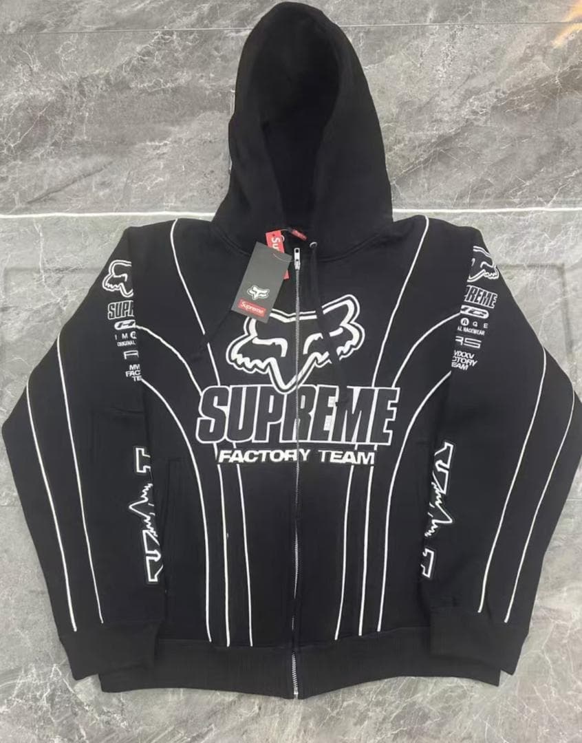 Supreme ファクトリーチーム パーカー
