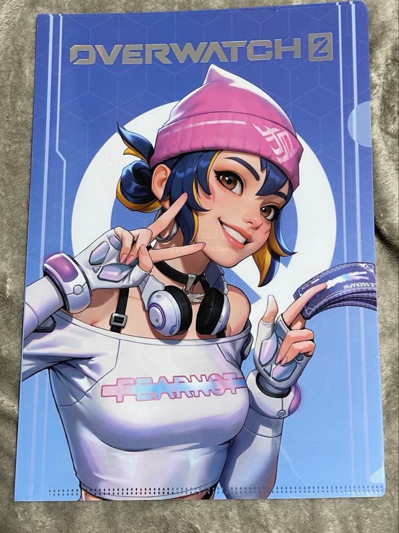 オーバーウォッチ　キリコ　Le Sserafim コラボ　クリアファイ