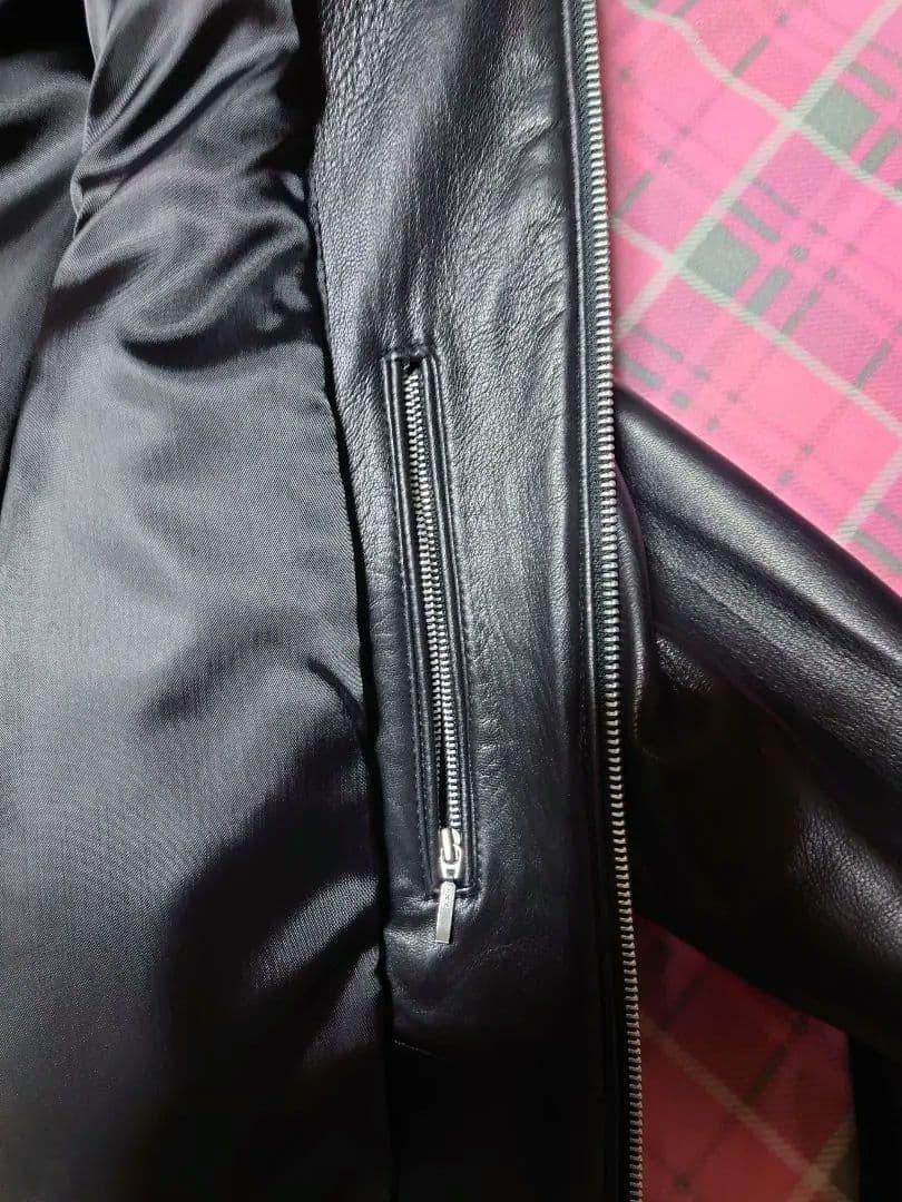 新品未使用　ナノ・ユニバース　シープレザーライダースジャケット