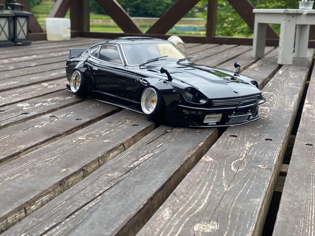 ラジコン フェアレディ Z ボディ abcホビー 未完成品 希少！