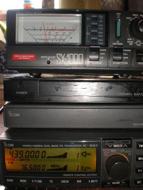 ICOM IC-901D＋UX-129(1200MH)＋UX－R91(受信機)