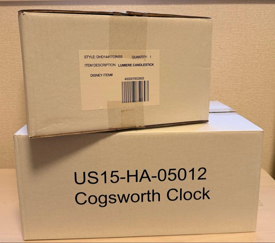 WDW ルミエール コグスワース 美女と野獣