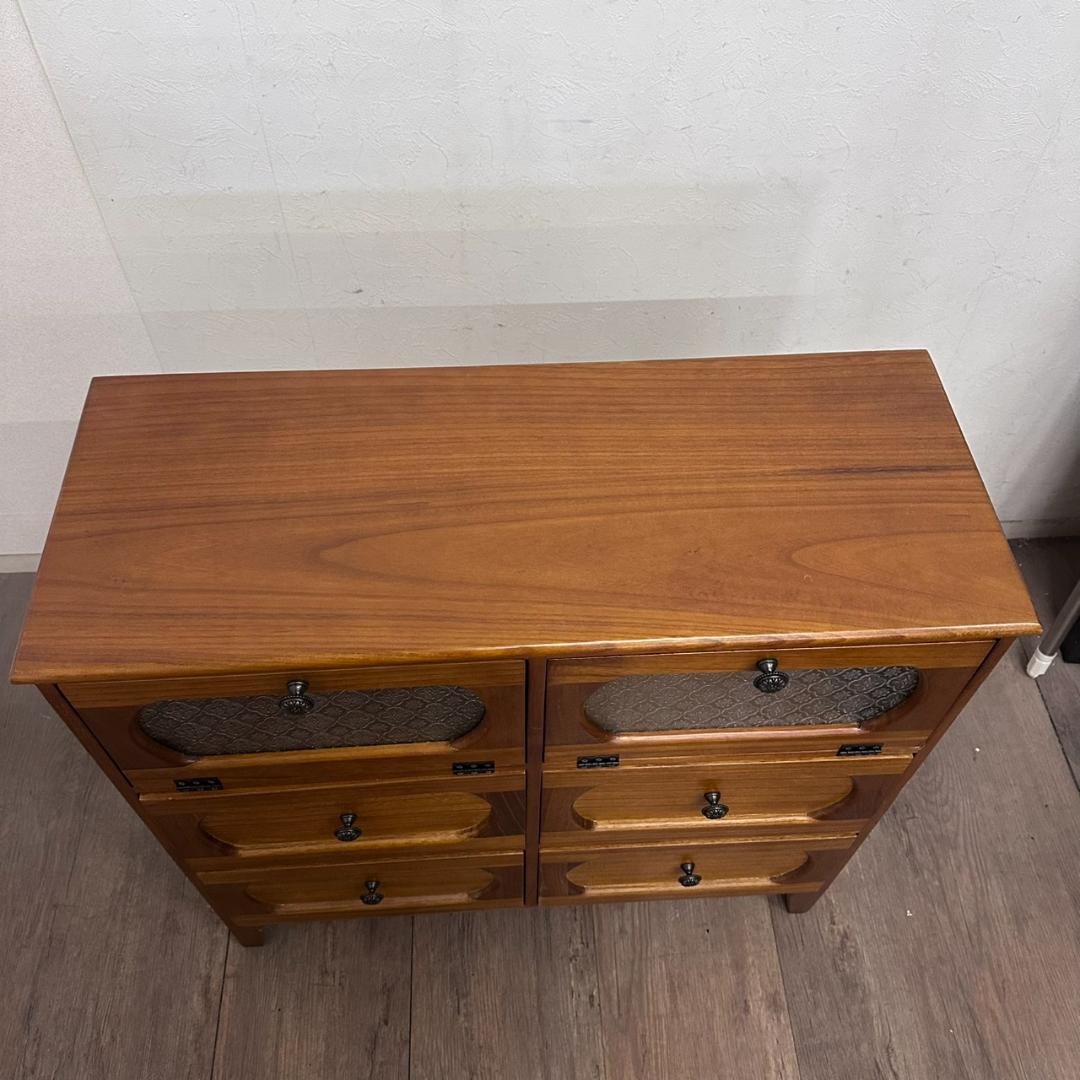 訳あり　アウトレット　アンティーク調　チェスト　キャビネット