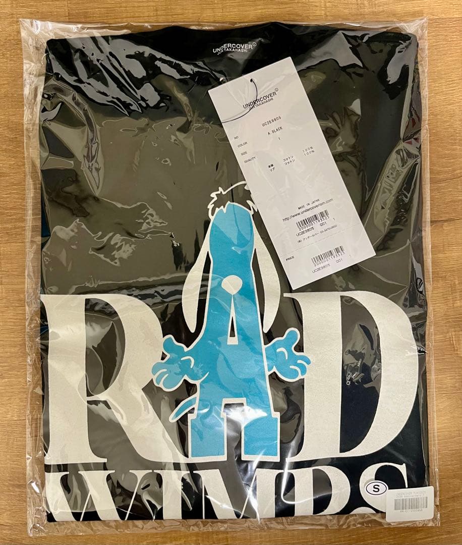Sサイズ RADWIMPS × UNDERCOVER Tシャツ 黒 サイズ1
