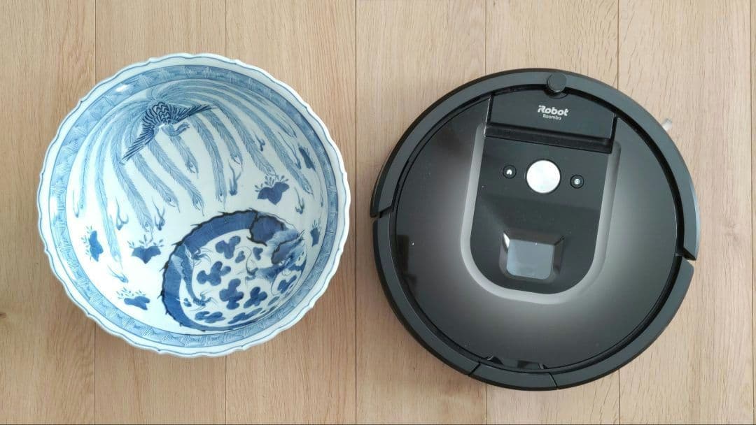 完品の美品　凄く大きい　 古伊万里　江戸期 大鉢　龍と鳳凰図