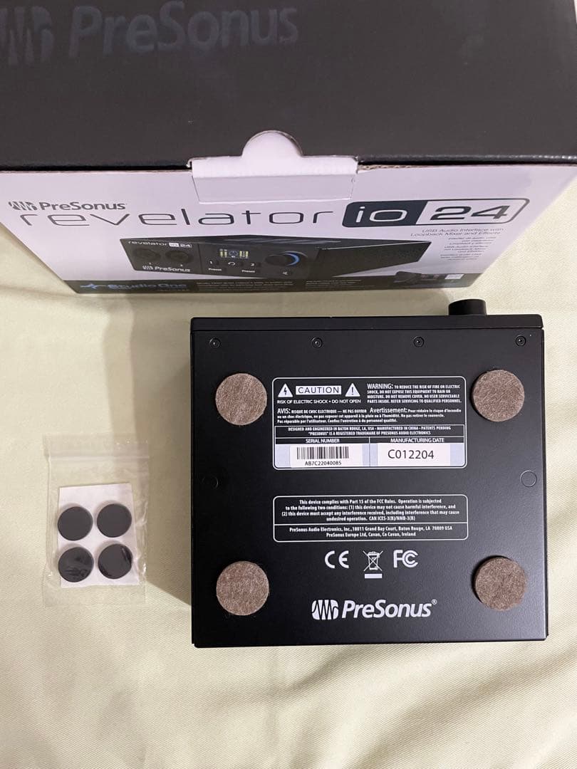 【廃盤】PreSonus revelator io 24 USBオーディオ 配信