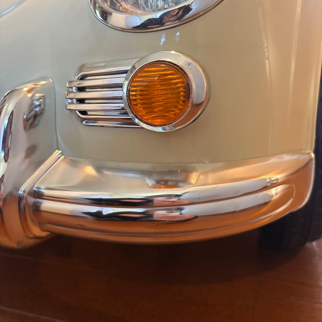 ドイツオールドタイプ　ポルシェ　 クラシックカー風子供用乗用車