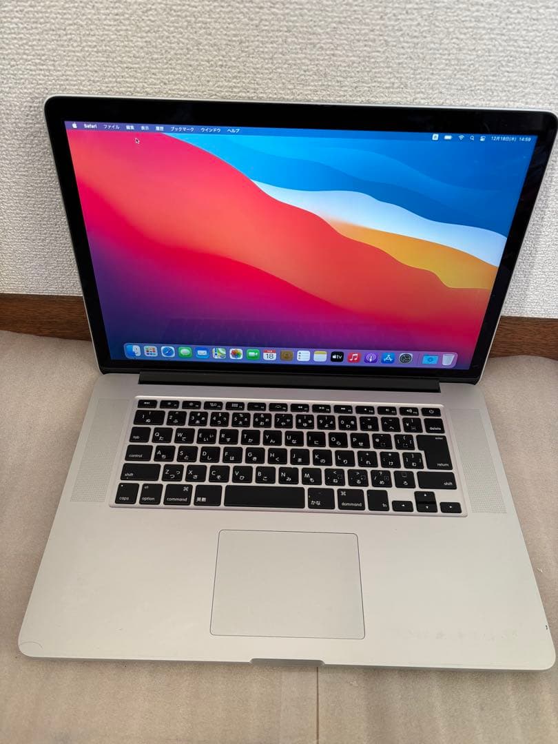 新品バッテリー i7 MacBook Pro 15インチ　A1398 128Gb
