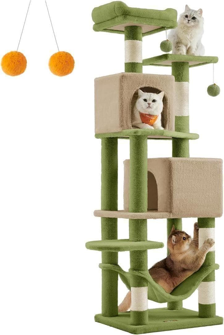 【3155-95-63】キャットタワー 高さ155CM