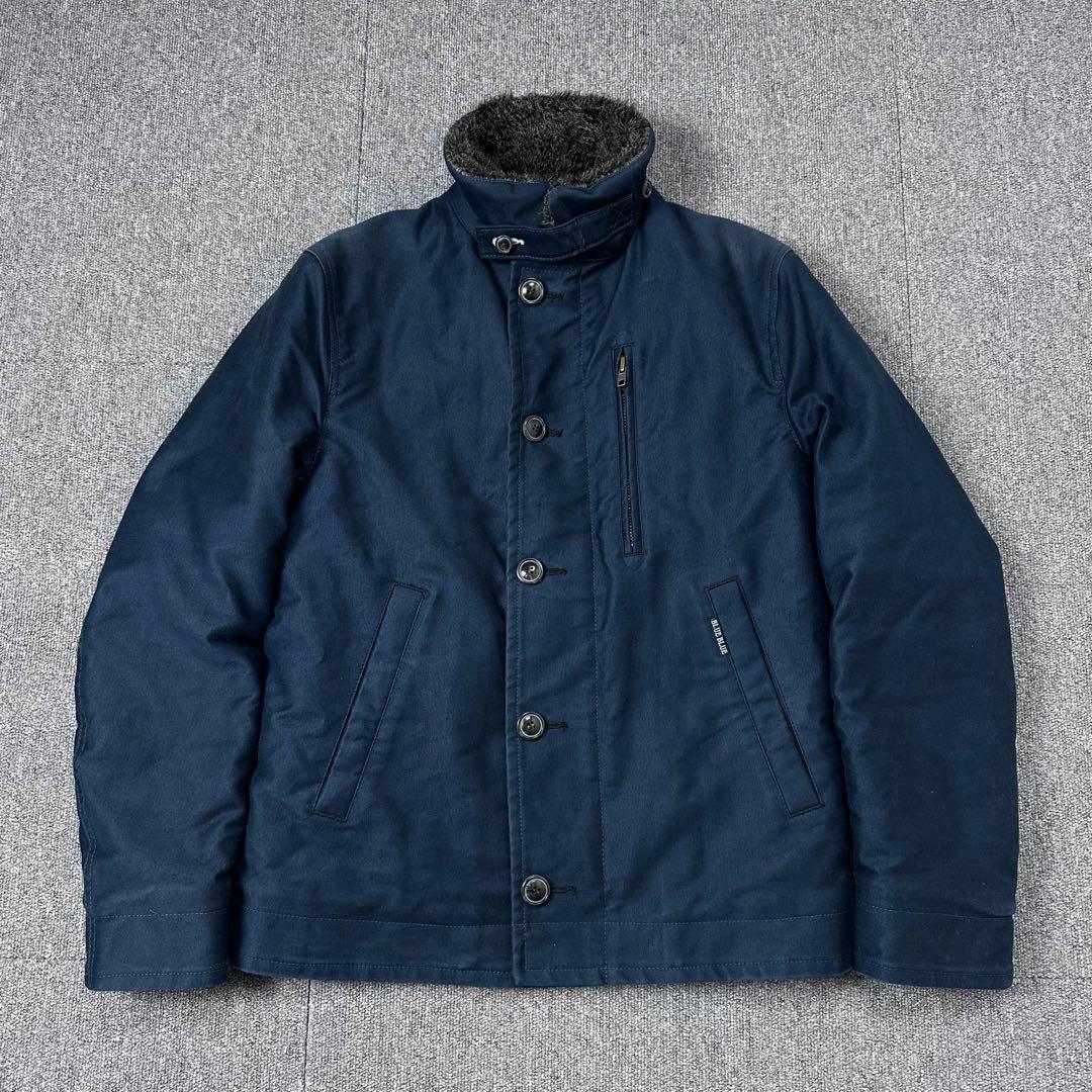 BLUEBLUE デッキジャケット ブルーブルー 裏地 ファー N-1