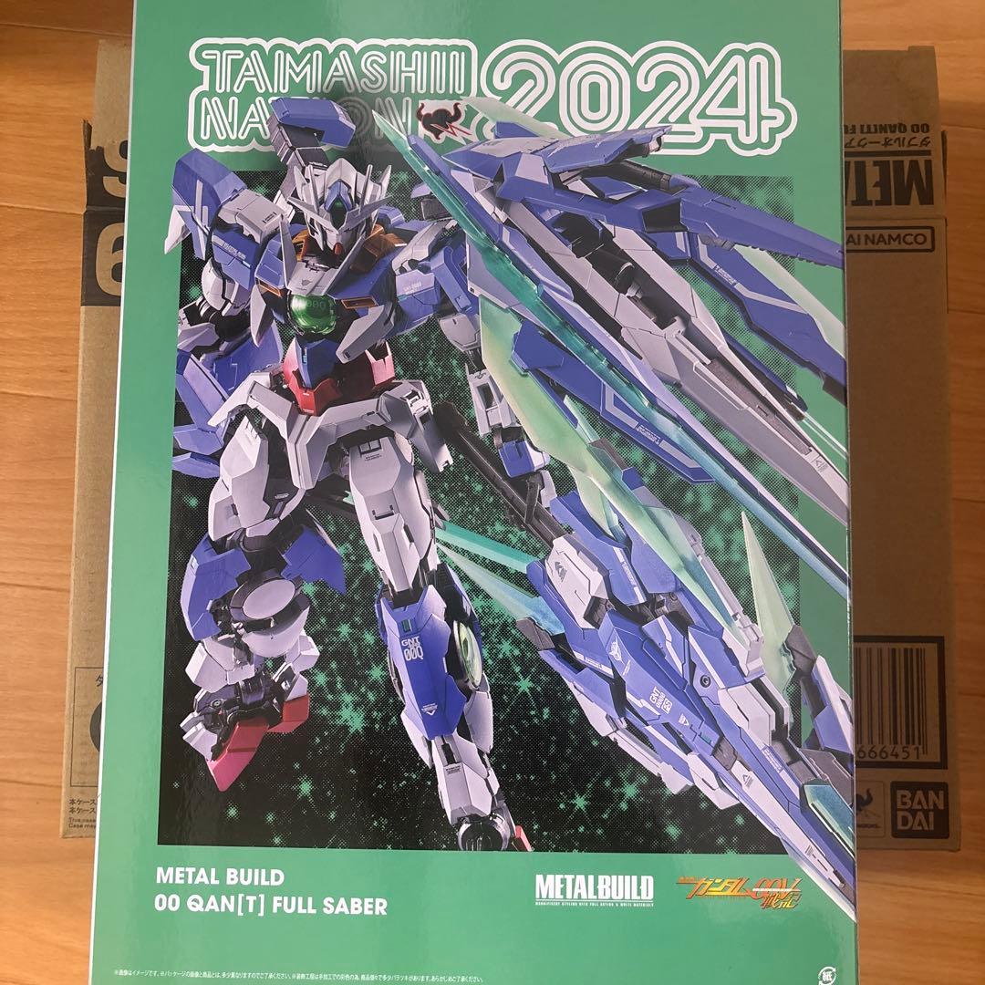 新品未開封　L BUILD メタルビルドダブルオークアンタフルセイバー