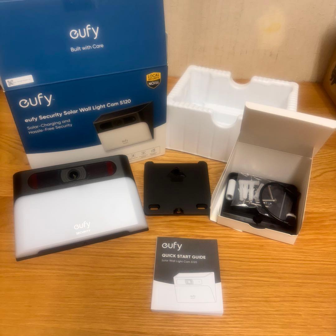 【新品】Anker Eufy Solar Wall Light Cam S120