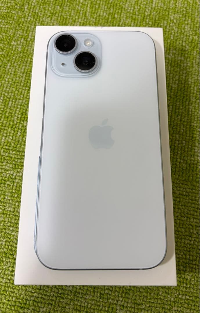 【美品】iPhone 15 ブルー 128GB SIMフリー バッテリー86%
