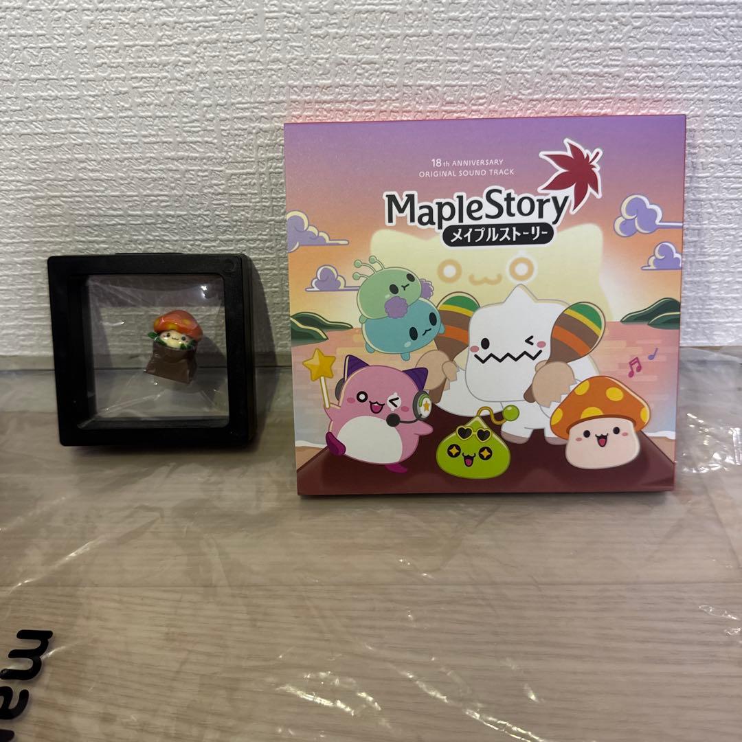 【限定】メイプルストーリー 18th サウンドトラックCD & キーキャップ