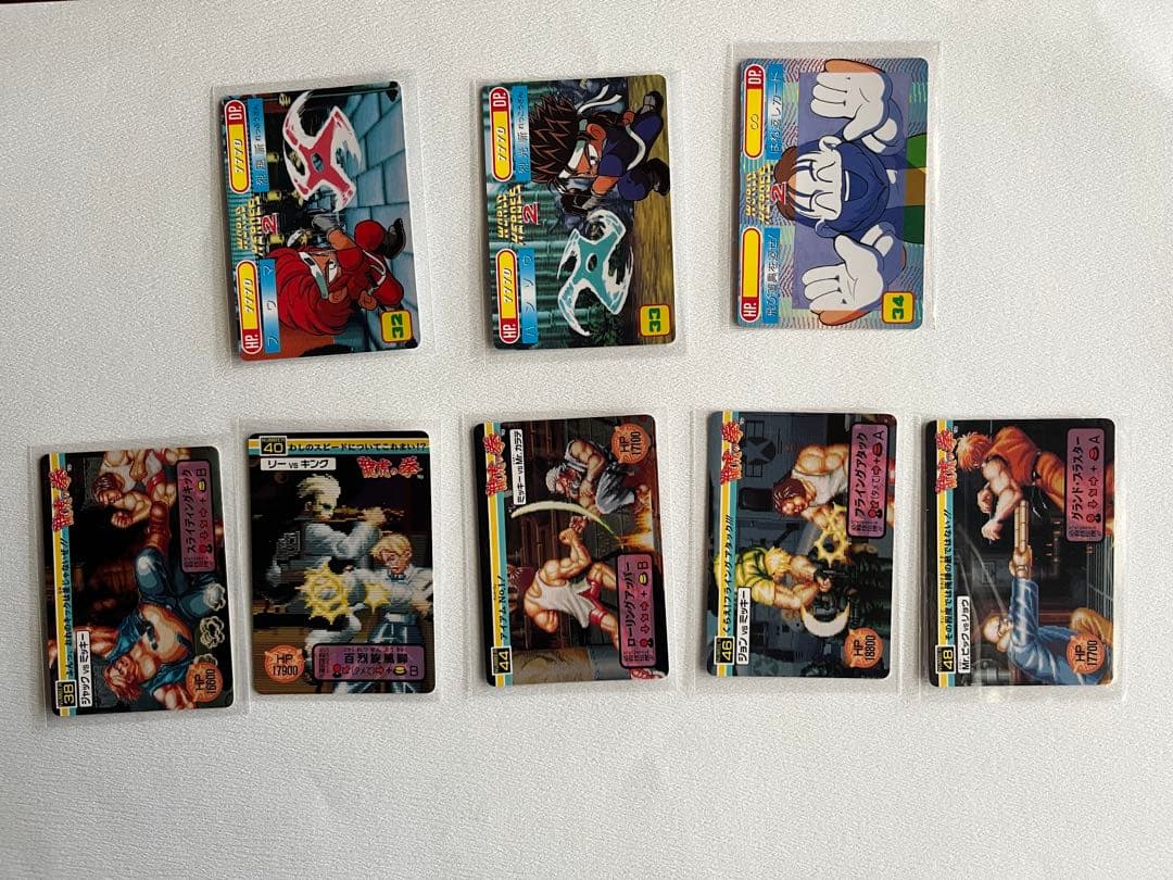 侍魂 ワールドヒーローズ2 龍虎の拳 ファイヤースープレックス トレカ106枚
