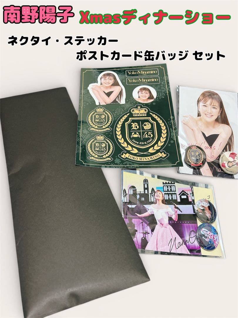 南野陽子 ディナーショー 限定グッズ 4点セット