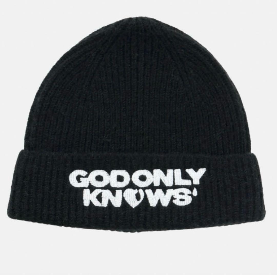 GOD ONLY KNOWS 岩田剛典　ニット帽　黒