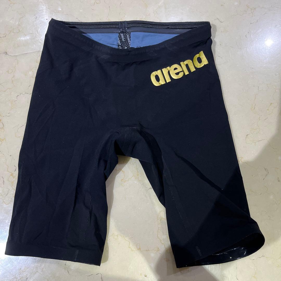 arena ブラック 競泳水着　レース用　メンズ