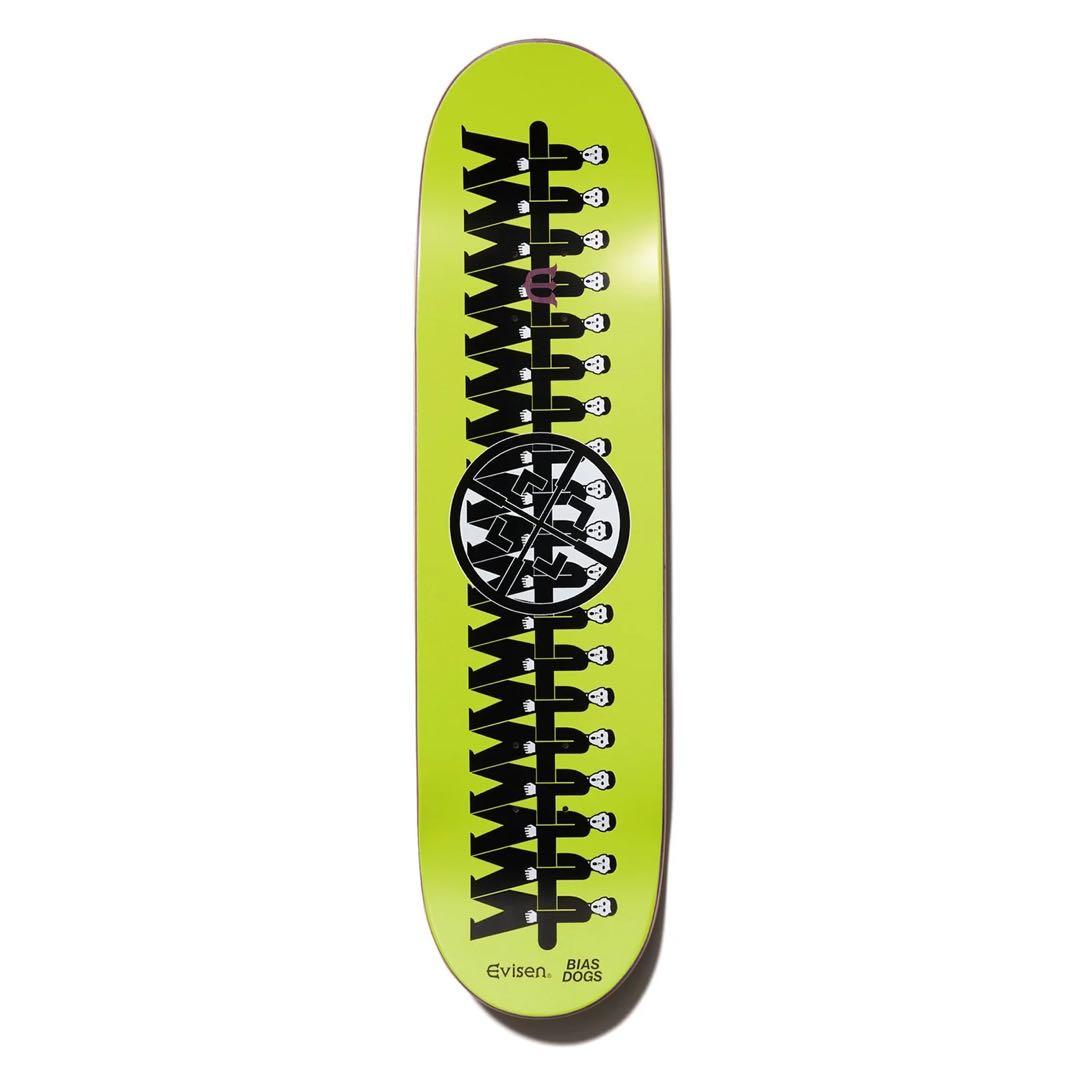新品 2本組 evisen skateboard 8.25インチ デッキテープ付